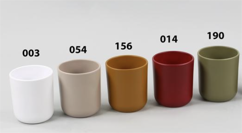 Coprivaso opaco colorato