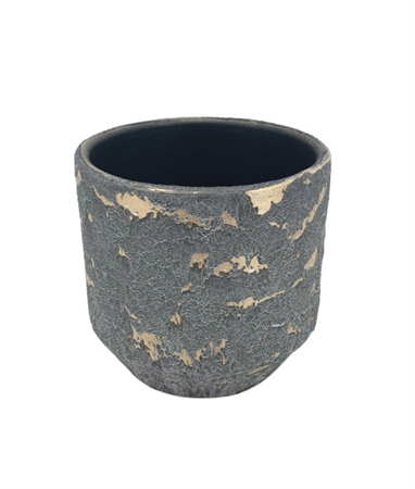 Coprivaso dritto oro e grigio