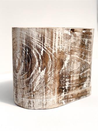 Cassetta ovale legno