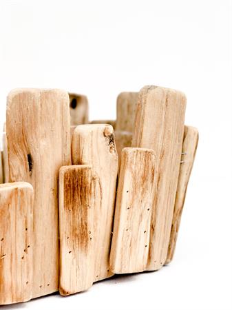 Cassetta rettangolare legno naturale
