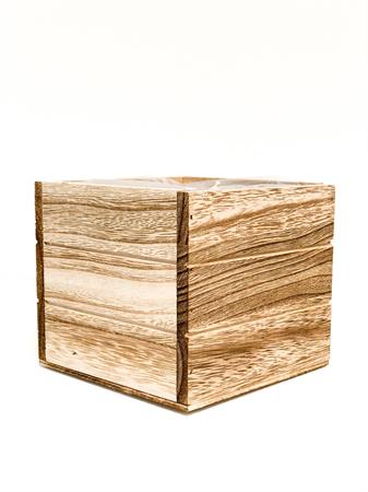Cubo legno piccolo