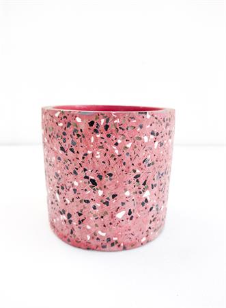 Vaso granito rosa