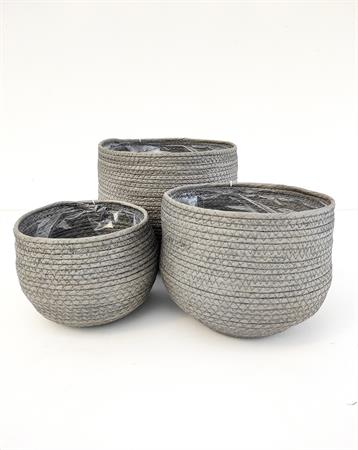 Set Jork grigio (3 pezzi)