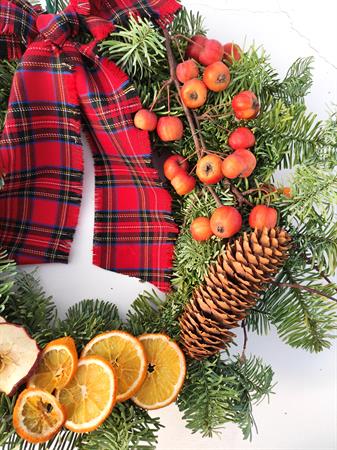 Ghirlanda maxi frutta secca