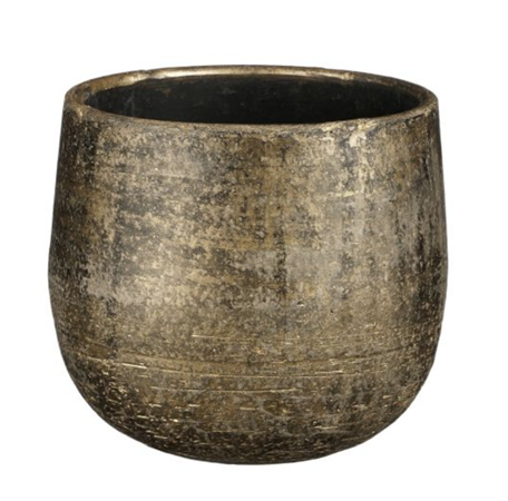 Vaso ceramica Marcus bronzo d.16