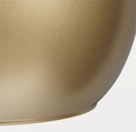 Vaso liscio oro d.28