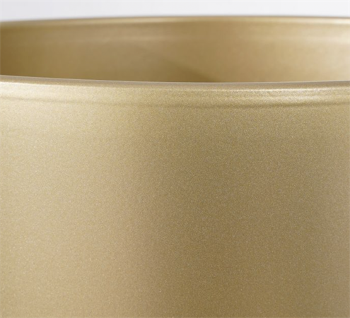 Vaso liscio oro d.28