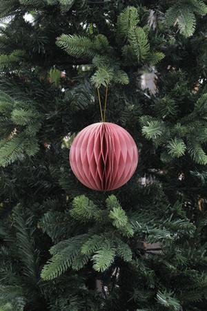 Addobbo pallina origami d.12 rosa